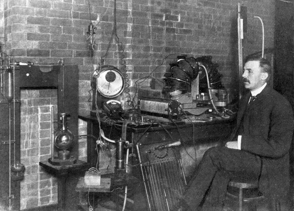 Ernest Rutherford at McGill, 1905